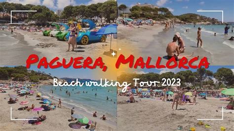 PAGUERA BEACHES MALLORCA 4K- Playas de Paguera, Platja Torà 2023 🇪🇸 ...