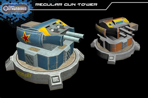 Woodard Illustration: AO Tower Defense Gun Towers