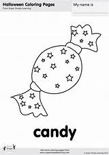 Candy In Wrapper Coloring Pages sketch template
