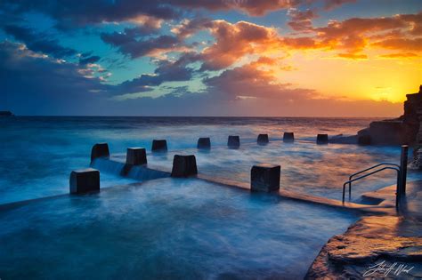 Coogee Beach Pool Sunrise – John H Wood Photography