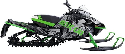 Ride or Die - Arctic Cat M6000 M8000 2012-2017 snowmobile wrap - Motowrap Decals