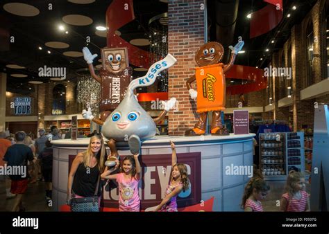 Hershey's Chocolate World tour in Hershey PA Stock Photo - Alamy