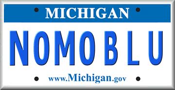 New Michigan License Plate in 2007 – Cranky Driver