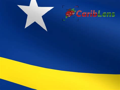 Curacao animated flag background