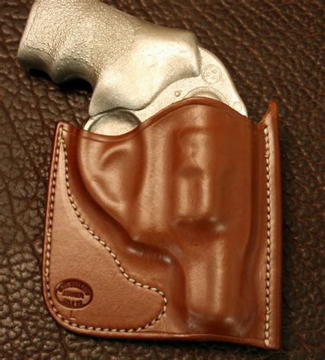 In-Stock Pocket Holster for Ruger LCR .38/.357 Revolver - D.M. Bullard Leather Mfg.