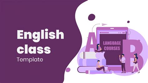 Free English Class Template - PowerPoint - PPT & Google Slides Download