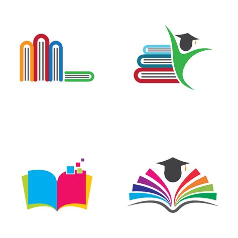 Book logo images set 2085010 Vector Art at Vecteezy