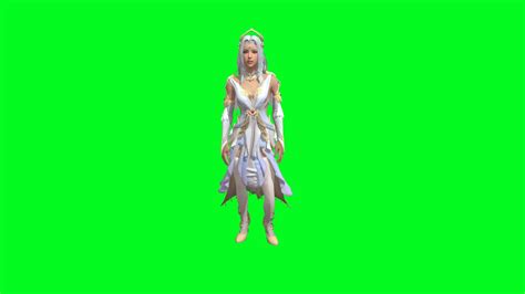 Sacred Maiden Set(Pubg/Bgmi) Idle animation - Download Free 3D model by ...