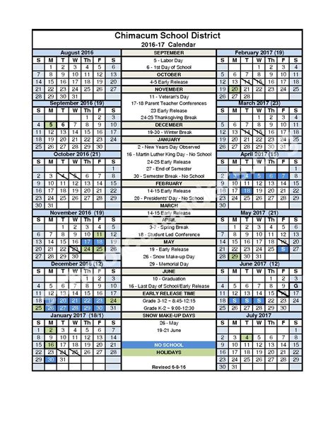 Chimacum Elementary School Calendars – Chimacum, WA