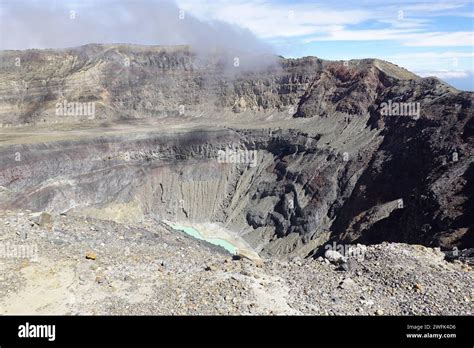 The crater lake Santa Ana volcano, El Salvador, Central America Stock ...