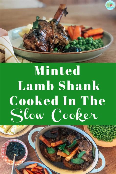 Minted Slow Cooker Lamb Shank With Mint Gravy ⋆ Extraordinary Chaos | Recipe | Lamb shanks slow ...