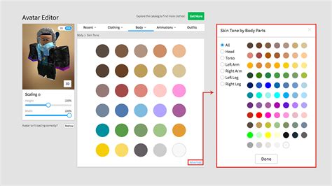 Roblox How To Change The Color Of Each Limb - Roblox Ar