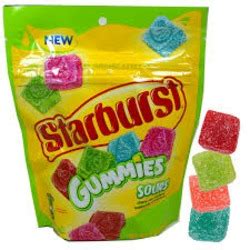 Starburst Gummies Sours reviews in Candy - FamilyRated