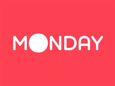 Monday Logo | ? logo, Monday, Logo design