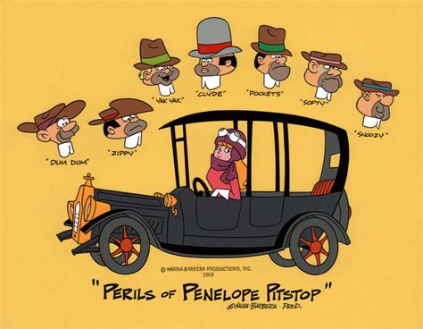 Penelope pitstop car