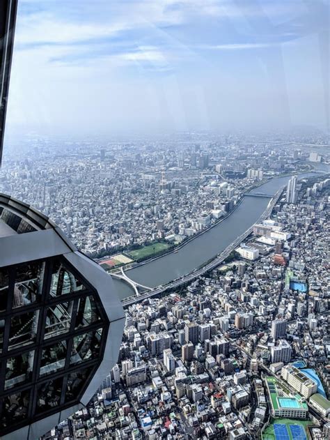 View of Tokyo from the Skytree. Worth the +¥3000 admission fee for a ...