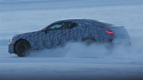 See The Mercedes-AMG CLE 63 Coupe Dance On Frozen Lake