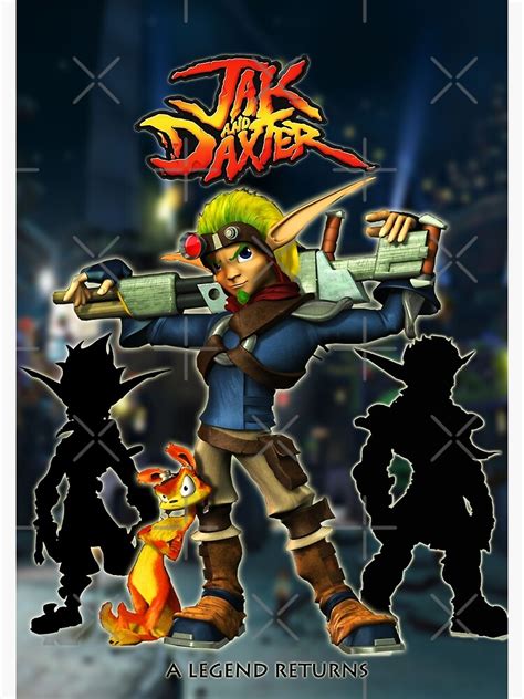 "Jak & Daxter Trilogy " Poster by DaxterMaster | Redbubble