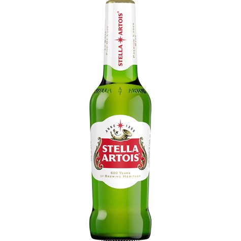 Stella Artois Premium Lager, Bottle - Shop Beer at H-E-B