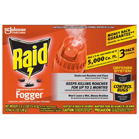 Raid Concentrated Deep Reach Fogger - Shop Insect Killers at H-E-B