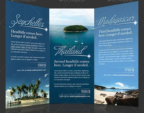 Travel Brochure Examples - Go Travel