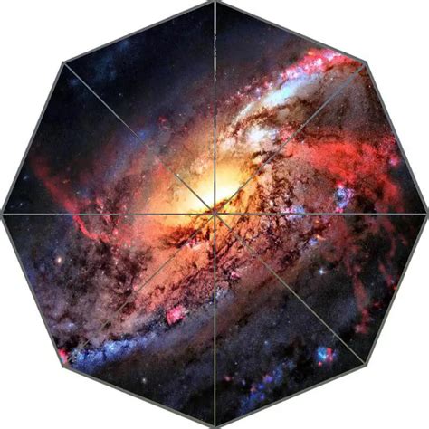 Space Stars Universe Umbrella Custom Printing Foldable Sun Rain Travel ...