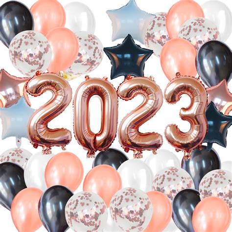 Graduation Decorations 2023, Graduation Party Supplies 2023 Balloon Set ...