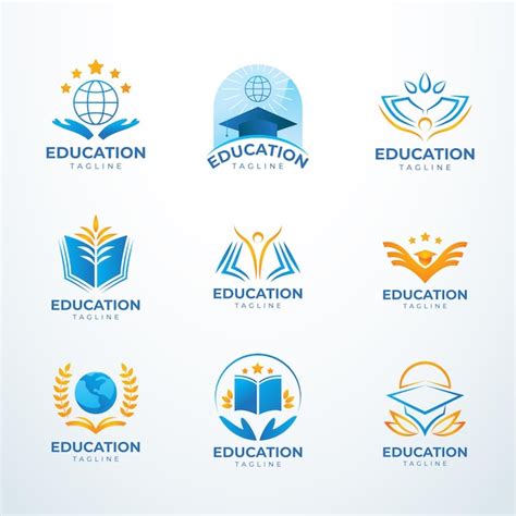 Premium Vector | Education Logo Pack