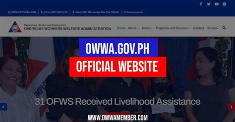 OWWA.GOV.PH - Official Website of Overseas Workers Welfare ...