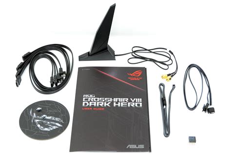 ASUS ROG Crosshair VIII Dark Hero Review - Packaging & Contents ...