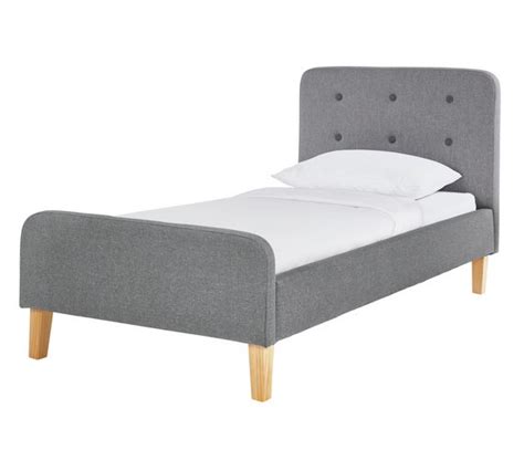 Buy Hygena Ashby Single Bed Frame - Grey at Argos.co.uk - Your Online ...