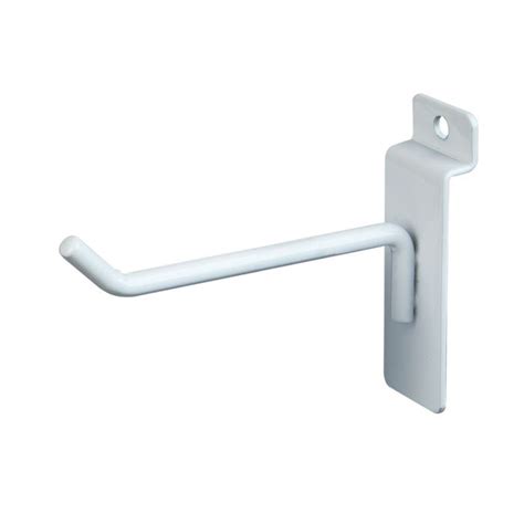 4 Deluxe White Slatwall Hooks updated on March 2021 - Fixturesanddisplays