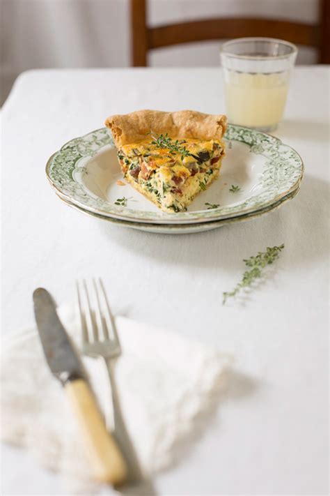 Rainbow Swiss Chard Quiche – Goboroot.com