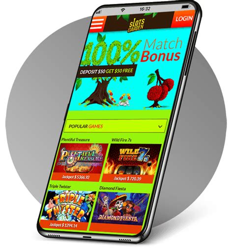 Slots Garden Casino No Deposit Bonuses - R200 Free