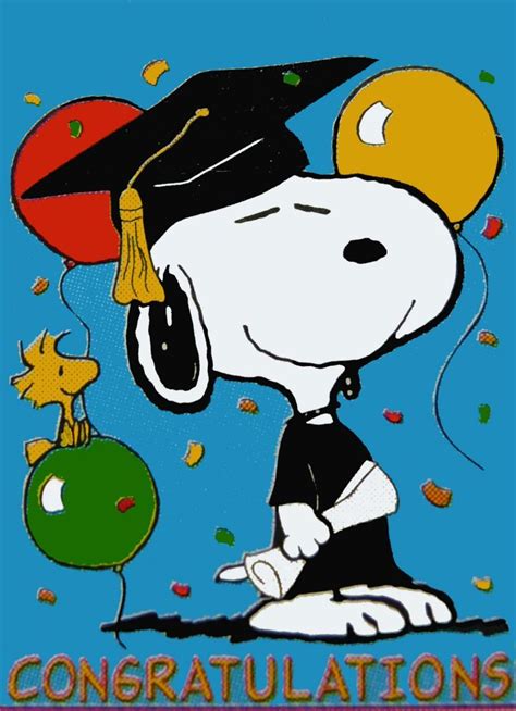 Congratulations Graduate Snoopy & Woodstock (1104x800) graduation ...