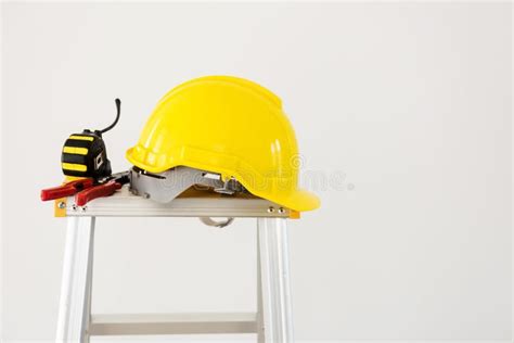 Engineering Tools with White Background Stock Photo - Image of house ...