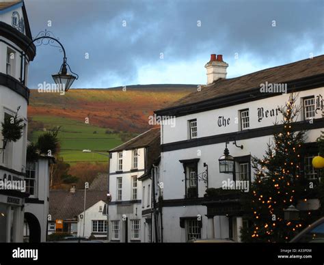 The Bear Inn Crickhowell Mid Wales Stock Photo - Alamy