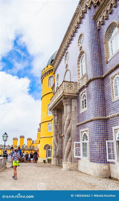 Pena Palace in Sintra National Park, Portugal Editorial Photography ...