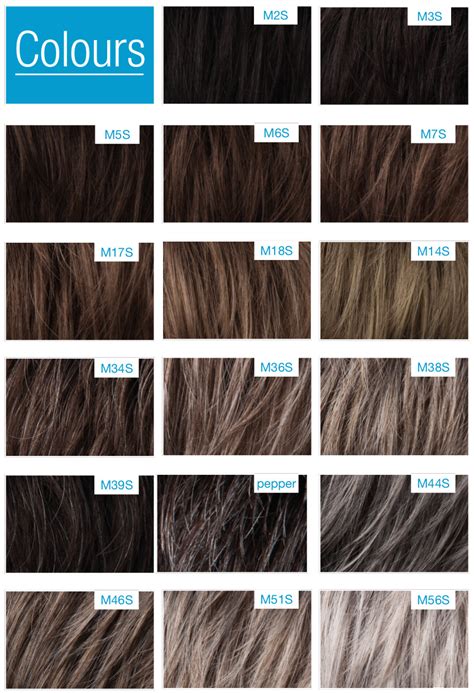 Color Chart - Ellen Wille HairMania – Love My Hair Wig Boutique