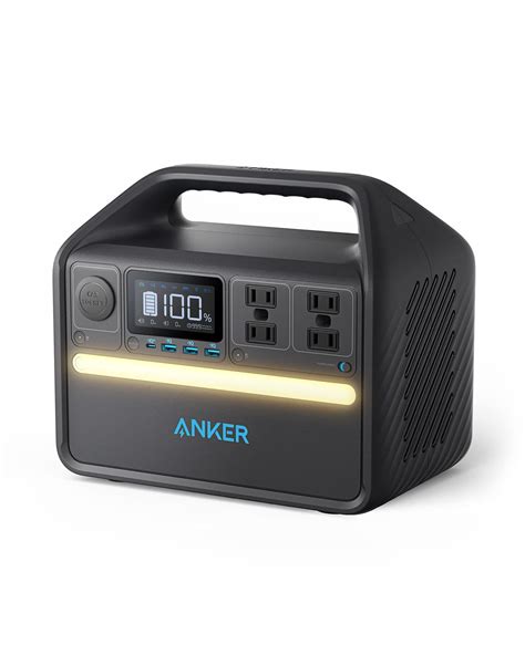 Buy Anker535 Portable Power Station, 512Wh Solar Generator (Solar Panel Optional) with LiFePO4 ...