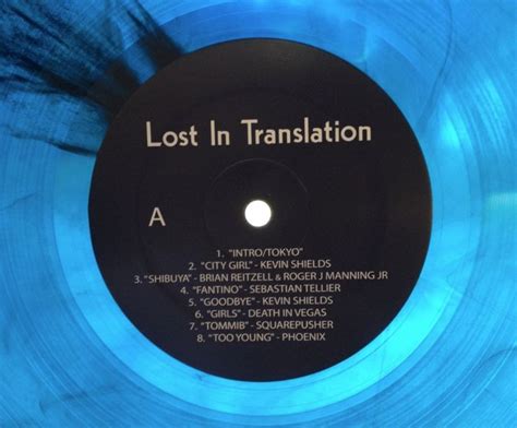 A look at the 'Lost In Translation' bootleg ‹ Modern Vinyl | Lost in translation, Lost in ...