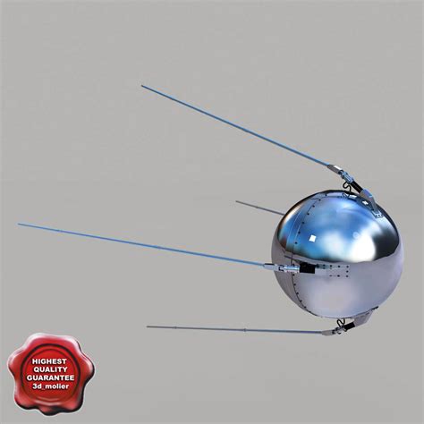 sputnik 1 3d model