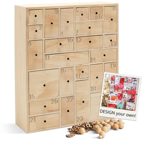 Wooden Advent Calendar With Drawers - 2023 Printable Calendar