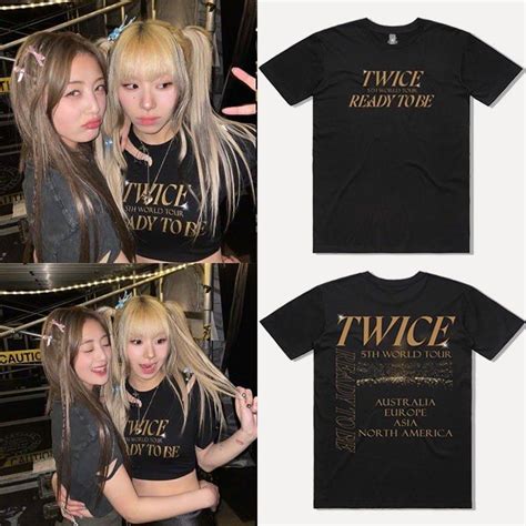 TWICE : READY TO BE WORLD TOUR SHIRT, Hobbies & Toys, Memorabilia ...