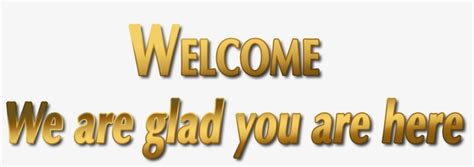 Welcome Visitors Text Overlay - Welcome Visitors - 2400x669 PNG ...