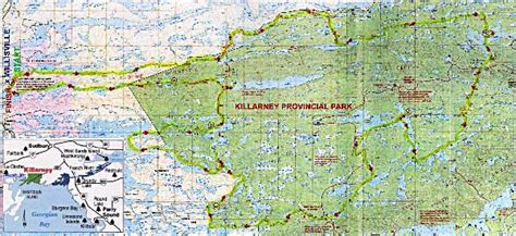 Killarney Provincial Park Wilderness Canoe Trip