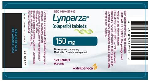 Lynparza - FDA prescribing information, side effects and uses