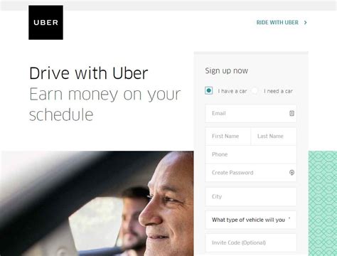 Uber Driver Sign Up: How to Drive with Uber - Driver Easy