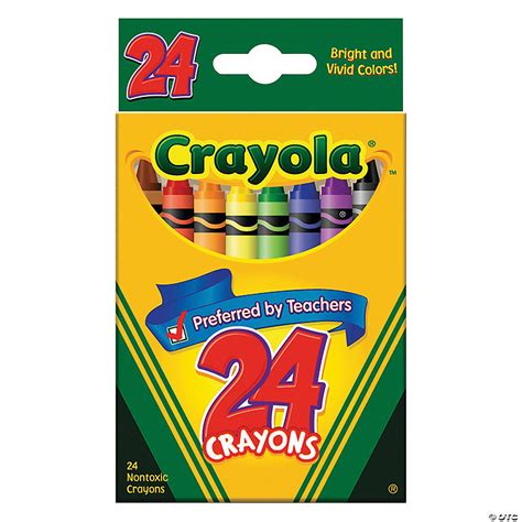 24-Color Crayola® Crayons - 12 Boxes | Oriental Trading