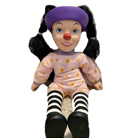 The Big Comfy Couch Loonette the Clown Stuffed Doll - seensociety.com